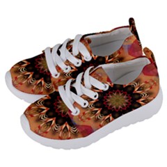 Abstract-kaleidoscope-design Kids  Lightweight Sports Shoes by Bedest