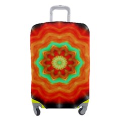 Abstract-kaleidoscope-colored Luggage Cover (small) by Bedest