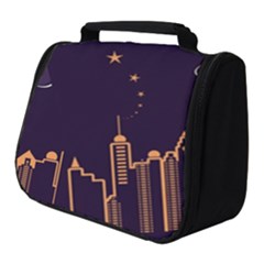 Skyscraper Town Urban Towers Full Print Travel Pouch (small) by pakminggu