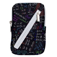 Mathematics  Physics Maths Math Pattern Belt Pouch Bag (large) by pakminggu