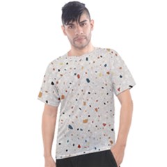 Terrazzo Natural Stone Pattern Art Men s Sport Top by pakminggu