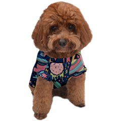 Alien Ocket Space Aesthetic Pattern Dog T-shirt by pakminggu