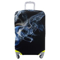 Smoke-flame-dynamic-wave-motion Luggage Cover (medium) by Cowasu