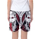 Krampus Women s Basketball Shorts View2