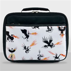 Dragon-phoenix-fire-bird-ancient Lunch Bag by Cowasu