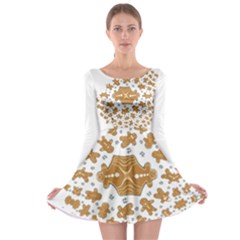 Kue Jahe Sukabumi Long Sleeve Skater Dress by imanmulyana