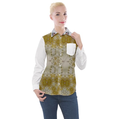 Surabi Durian Sukabumi Women s Long Sleeve Pocket Shirt by imanmulyana