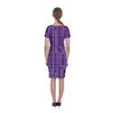 Background-non-seamless-pattern Classic Short Sleeve Midi Dress View2