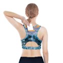 Sea-waves-ocean-water-beach-surf Sports Bra With Pocket View2