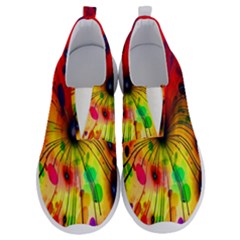 Color-background-structure-lines No Lace Lightweight Shoes by Cowasu