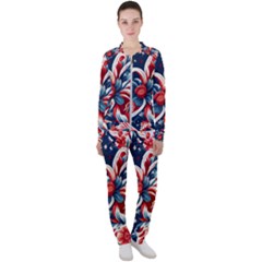 America Pattern Casual Jacket And Pants Set by Valentinaart