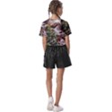 Japanese Painting Flower Peacock Kids  Basic T-Shirt View2