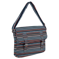 Stripes Buckle Messenger Bag by zappwaits