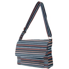 Stripes Full Print Messenger Bag (s) by zappwaits