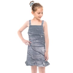 Atlantic Ocean Aerial View, Tierra Del Fuego, Argentina Kids  Overall Dress by dflcprintsclothing