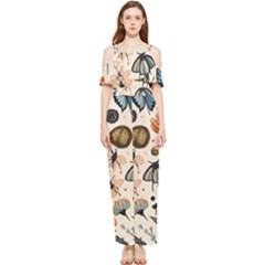 7878 Draped Sleeveless Chiffon Jumpsuit by Valentinaart