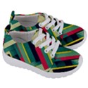 Abstract Geometric Design Pattern Kids  Lightweight Sports Shoes View3