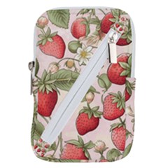 Strawberry Fruit Belt Pouch Bag (small) by Bedest