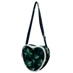 Foliage Heart Shoulder Bag by HermanTelo