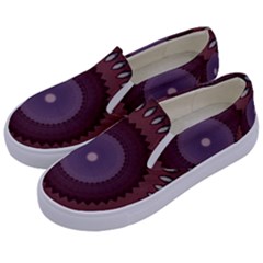 Art Pattern Design Kids  Canvas Slip Ons by Proyonanggan