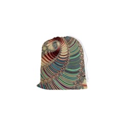 Fractal Strange Unknown Abstract Drawstring Pouch (xs) by Proyonanggan
