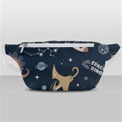 Space Theme Art Pattern Design Wallpaper Waist Bag  by Proyonanggan