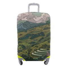 Anime Scenery Drawing Sky Landscape Cloud Cartoon Luggage Cover (small) by Sarkoni