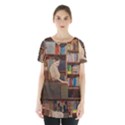 Library Aesthetic Skirt Hem Sports Top View1