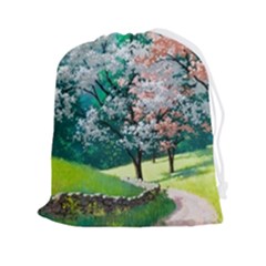 Anime Scenery Landscape Drawstring Pouch (2xl) by Sarkoni