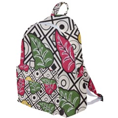 Leaves Foliage Batik Seamless The Plain Backpack by Sarkoni