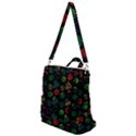 Apples Honey Honeycombs Pattern Crossbody Backpack View1