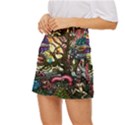 Psychedelic Funky Trippy Mini Front Wrap Skirt View2