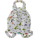 Baby Dino Seamless Pattern Travel Backpack View2
