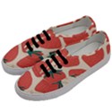 Seamless Strawberry Pattern Vector Men s Classic Low Top Sneakers View2