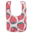 Seamless Strawberry Pattern Vector Baby Bib View1