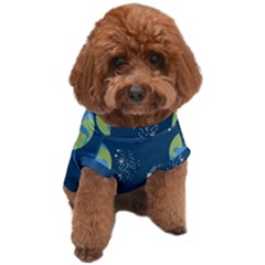 Seamless Pattern Cartoon Earth Planet Dog T-shirt by Grandong