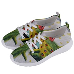 Peacock Art Women s Lightweight Sports Shoes by Grandong