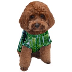 Bamboo Forest Squid Family Dog T-shirt by Grandong