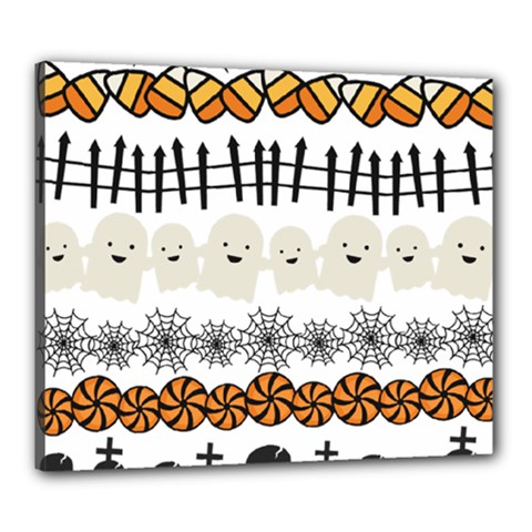 Halloween Holidays Canvas 24  X 20  (stretched) by Sarkoni
