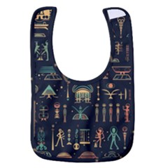 Hieroglyphs Space Baby Bib by Ndabl3x