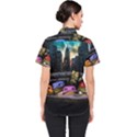 Teenage Mutant Ninja Turtles Leonardo Raphael Michelangelo Donatello Women s Short Sleeve Shirt View2