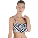 Tribal Pattern Layered Top Bikini Top  View1