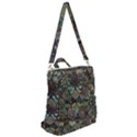 Digital Art Triangle Pattern Texture Mosaic Crossbody Backpack View2