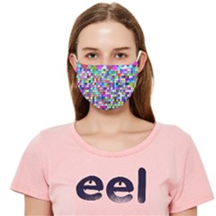 Texture Colorful Abstract Pattern Cloth Face Mask (adult) by Grandong