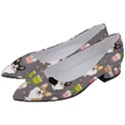Welsh Corgi Dog Boba Tea Bubble Kawaii Women s Block Heels  View2