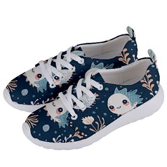 Fish Pattern Women s Lightweight Sports Shoes by Valentinaart