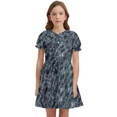 Ceramics Broken  Kids  Bow Tie Puff Sleeve Dress by Internationalstore