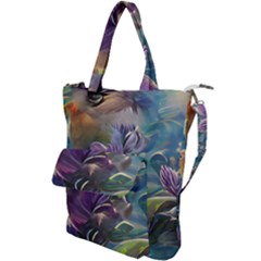 Abstract Blossoms  Shoulder Tote Bag by Internationalstore