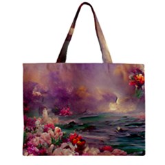 Abstract Flowers  Zipper Mini Tote Bag by Internationalstore