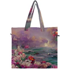 Abstract Flowers  Canvas Travel Bag by Internationalstore